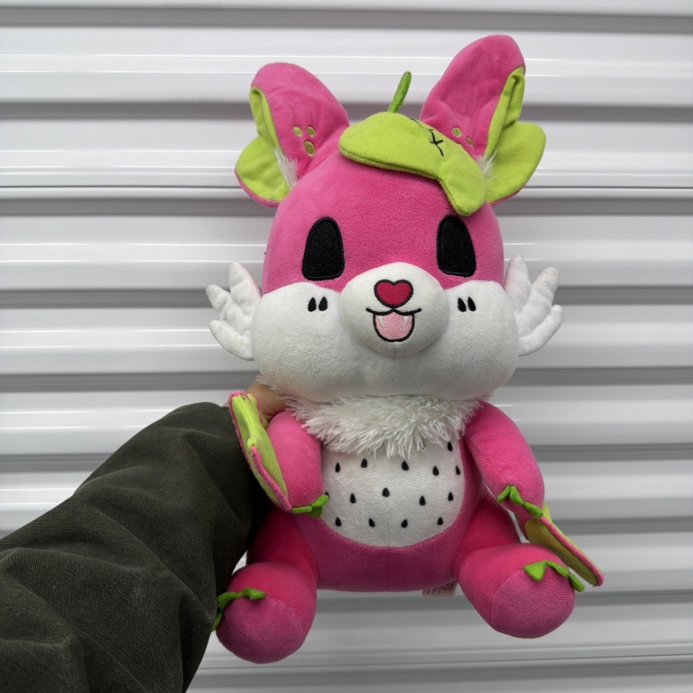 Tasty Peach Studios Nocturii Dragon Fruit Bat Plush Large Stuffed Animal 17"